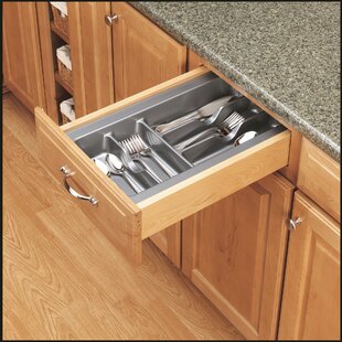 Kitchen Drawer Cabinet Storage Organizer Holder Tray Cutlery Silverware 