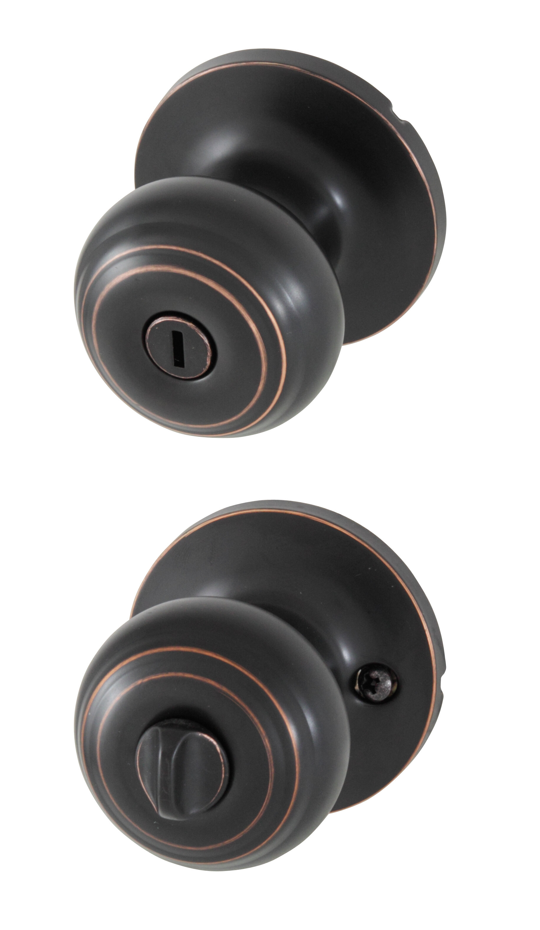 oil rubbed bronze door knobs