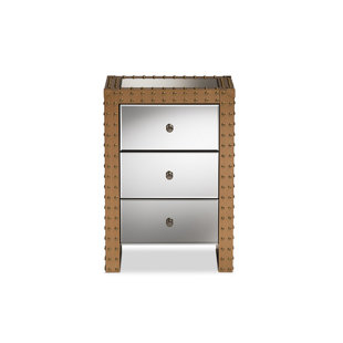 Go to store & view more images Luff 3 Drawer Nightstand by 17 Stories