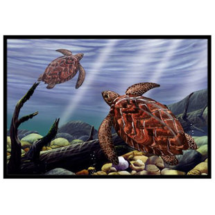 Sea Turtle Door Mats You Ll Love In 2021 Wayfair