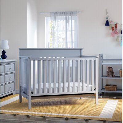 Lauren 4 In 1 Convertible Crib Graco Color Pebble Gray