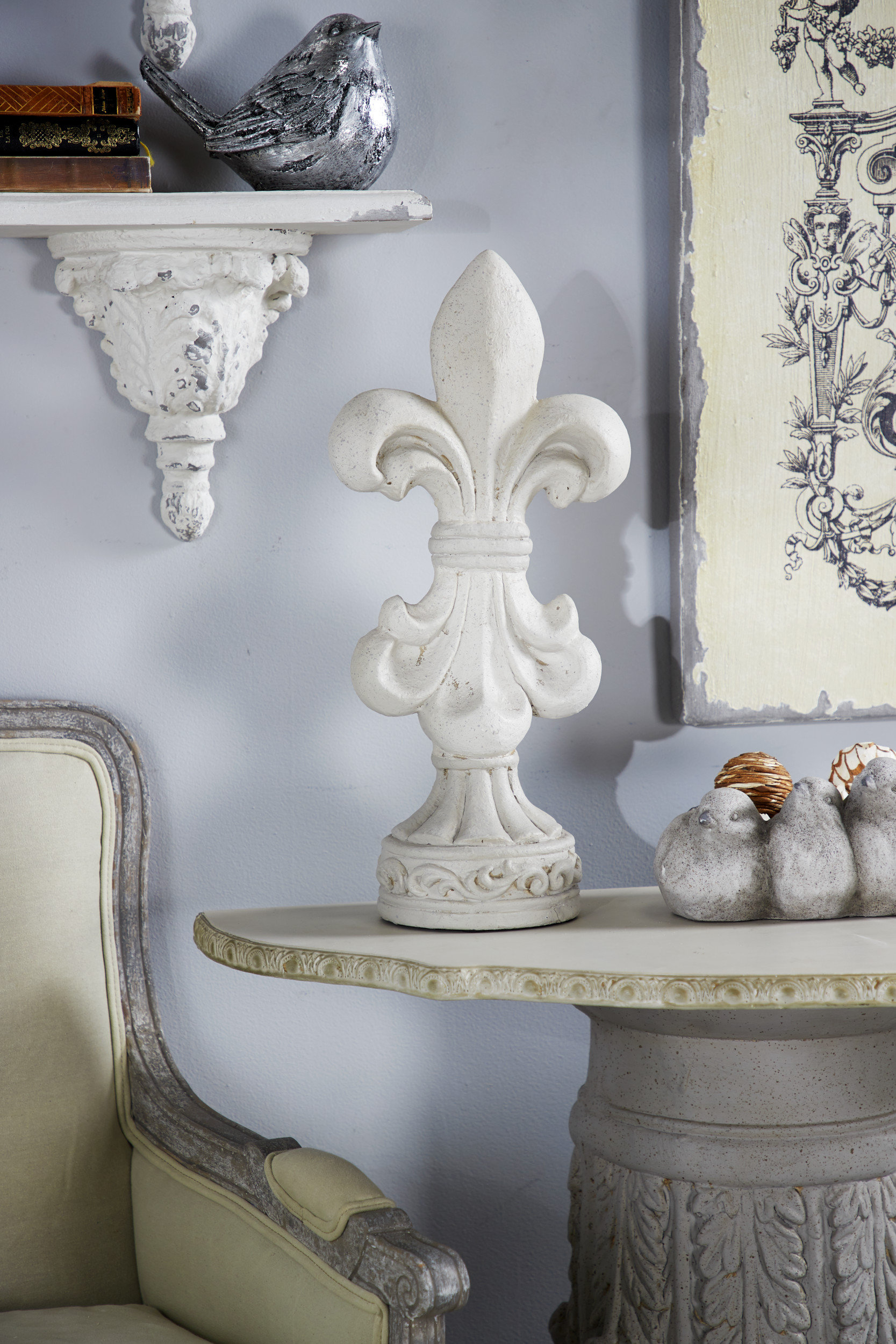 Fleur De Lis Living Hadden Centerpiece Table Decor Sculpture Wayfair