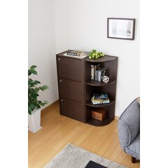 Chilton Curved Corner Cabinet Wayfair