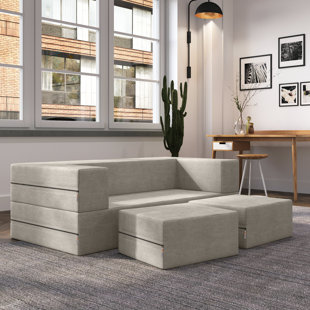 love seat ottoman