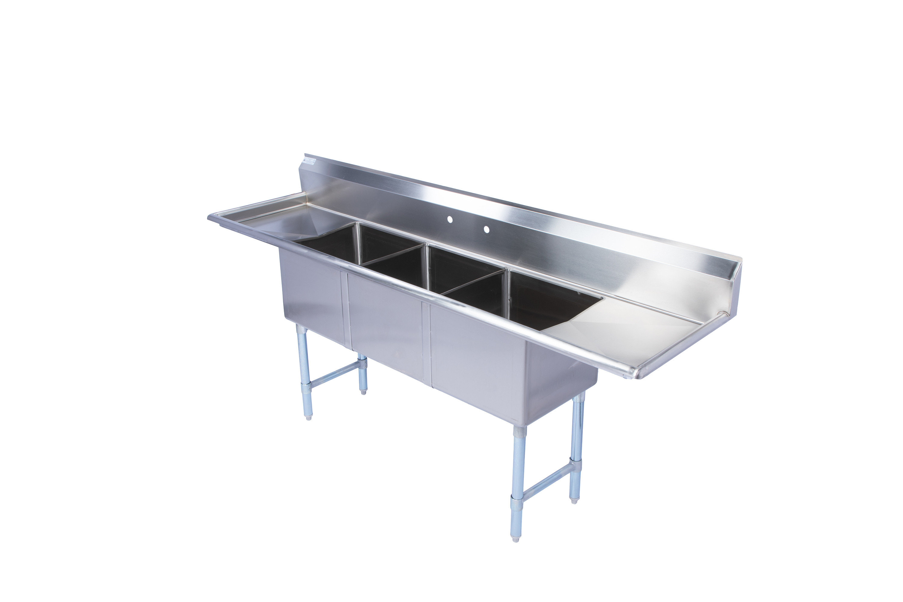 Restaurant Supply Depot 124" L x 29.75" W Freestanding Bar Sink Wayfair