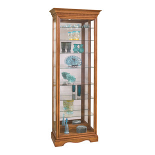 Go to store & view more images Philip Reinisch Co. Lighthouse Octave Lighted Curio Cabinet