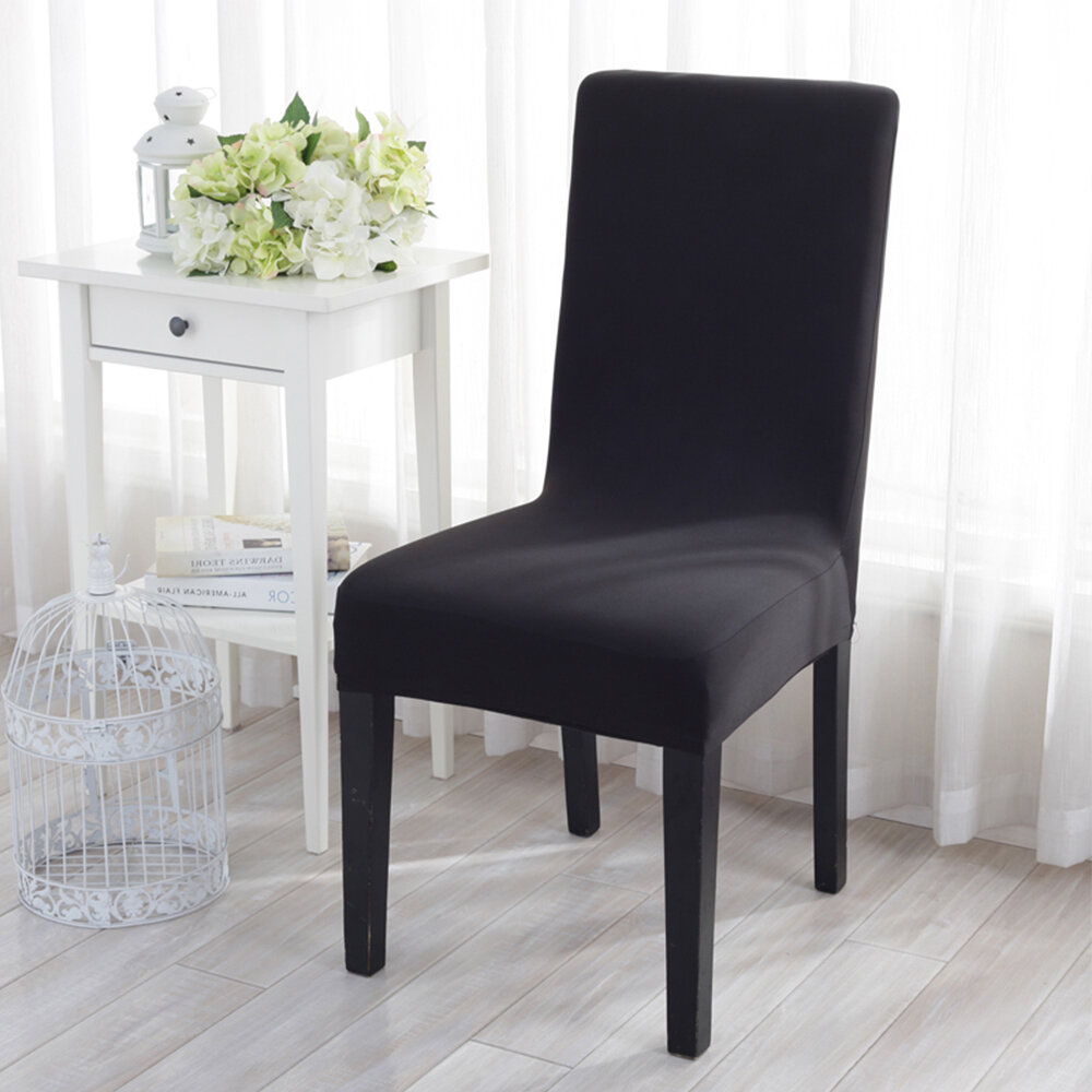 Stretch Chair Cover Seat Slipcovers Elastic Seat Protector Dining Banquet Decor