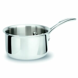 Tri-Ply Stainless Steel 1-qt. Saucepan