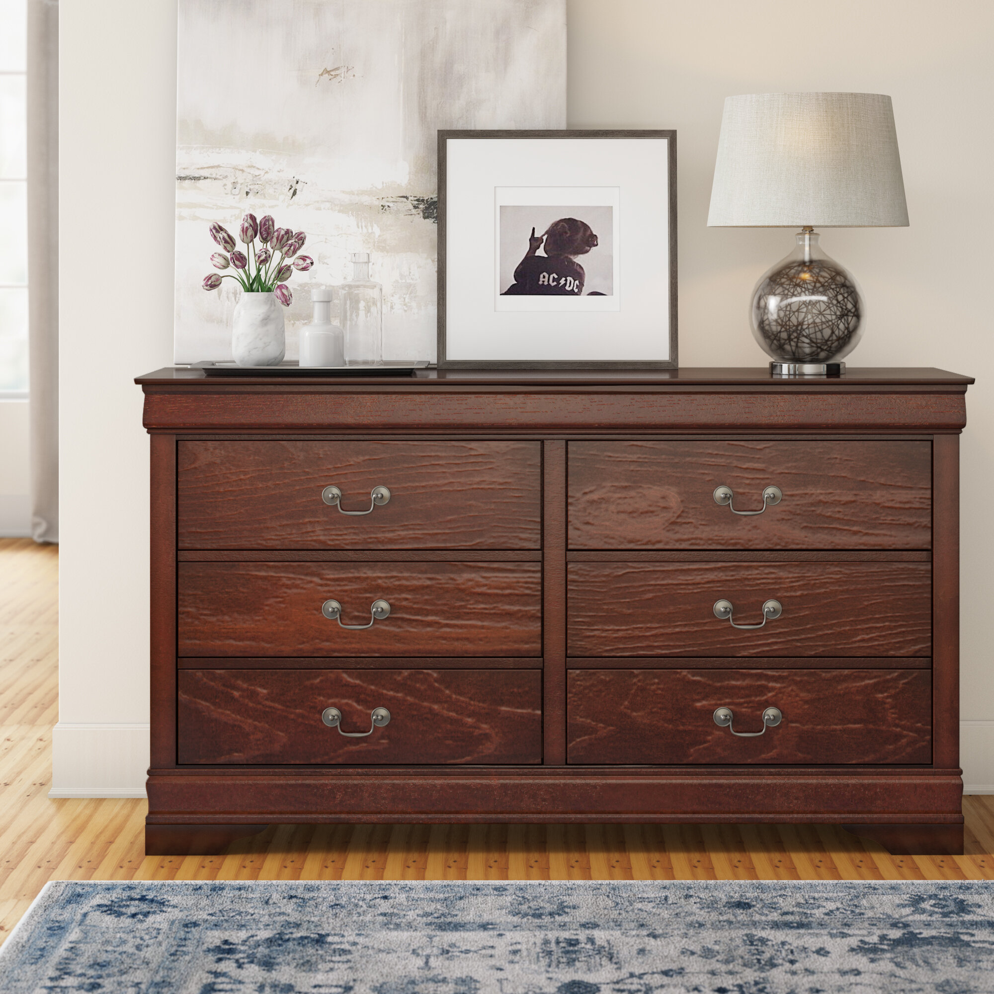 antique espresso dresser