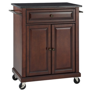 Celeste Kitchen Cart with Granite Top ..