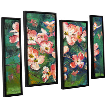 Red Barrel Studio River Bend 4 Piece Framed Painting Print Set