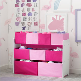 pink toy organizer