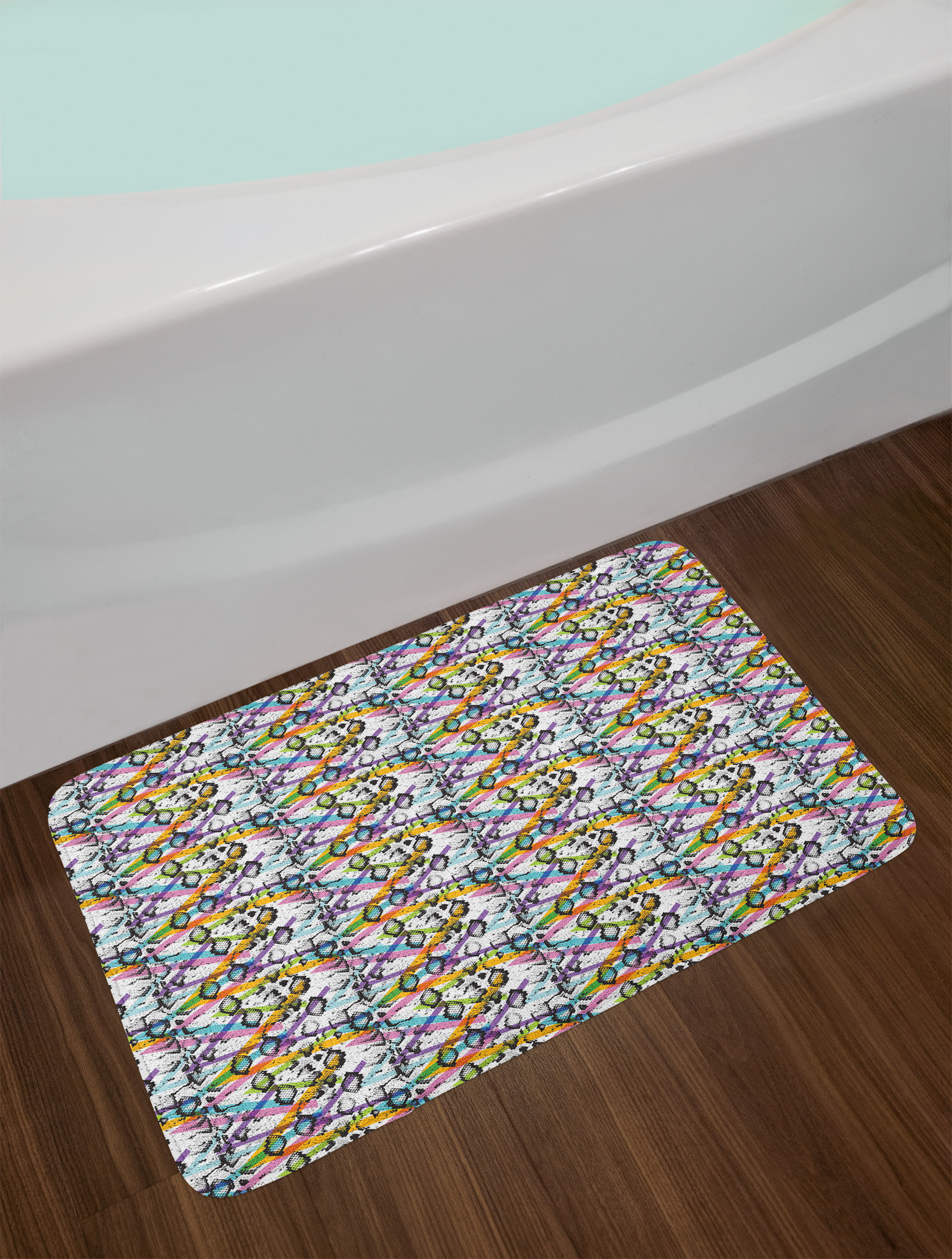 East Urban Home Animal Print Bath Rug Wayfair