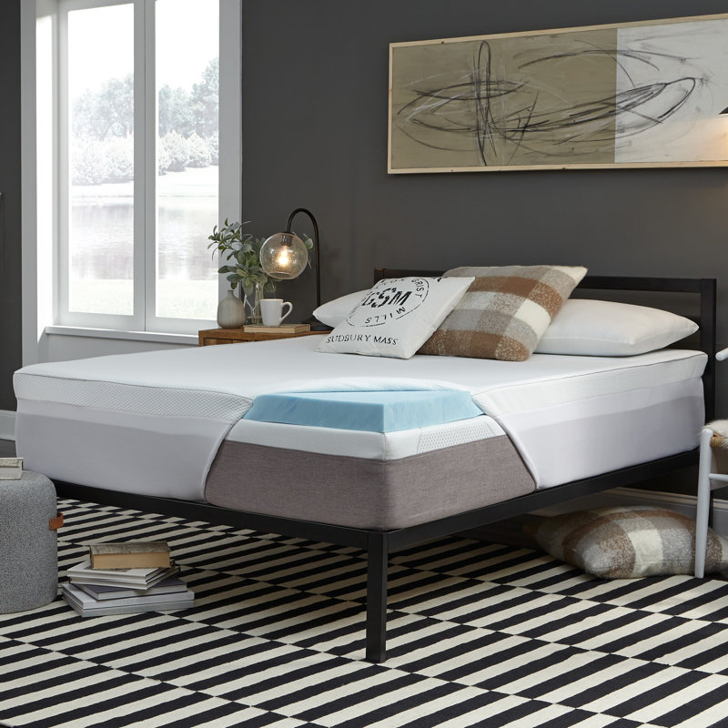 Comforpedic Loft From Beautyrest 3 In Gel Memory Foam Mattress Topper Wayfair