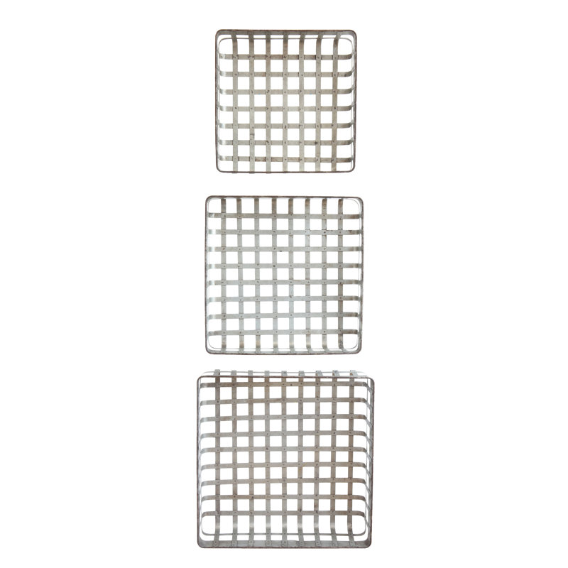 Haught Square Decorative Metal Serving Tray Joss Main