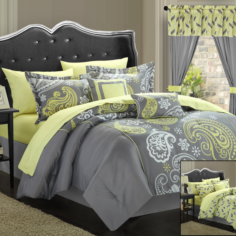 Red Barrel Studio Amberly 20 Piece Reversible Comforter Set
