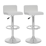Deen Adjustable Height Swivel Bar Stool (Set of 2) by Orren Ellis