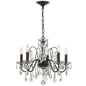 Roney 5-Light Crystal Chandelier