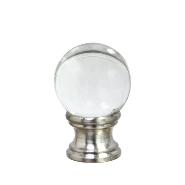 crystal ball lamp finial