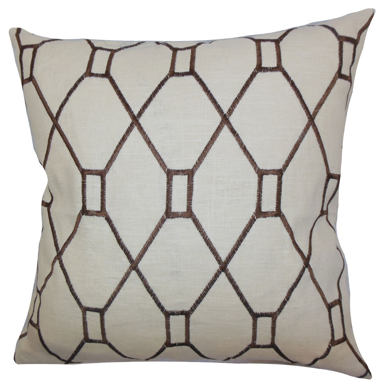 The Pillow Collection Nevaeh Geometric Throw Pillow And Reviews Wayfair 0084