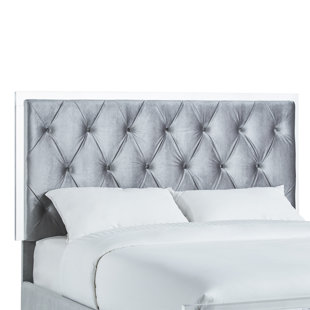 Tall Tufted Velvet Headboard Wayfair Quickview