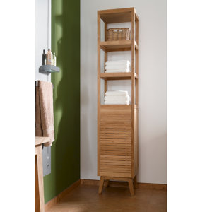 40 x 200 cm Badschrank Del Mare von Massivum