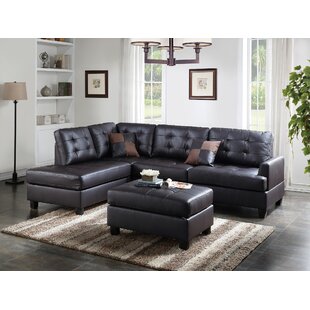 Right Hand Facing Sectional With Ottoman By Infini Furnishings