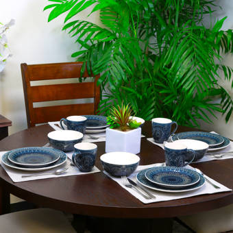 Bloomsbury Market Aranwen 8 Piece Dinnerware Set Service For 2 Wayfair
