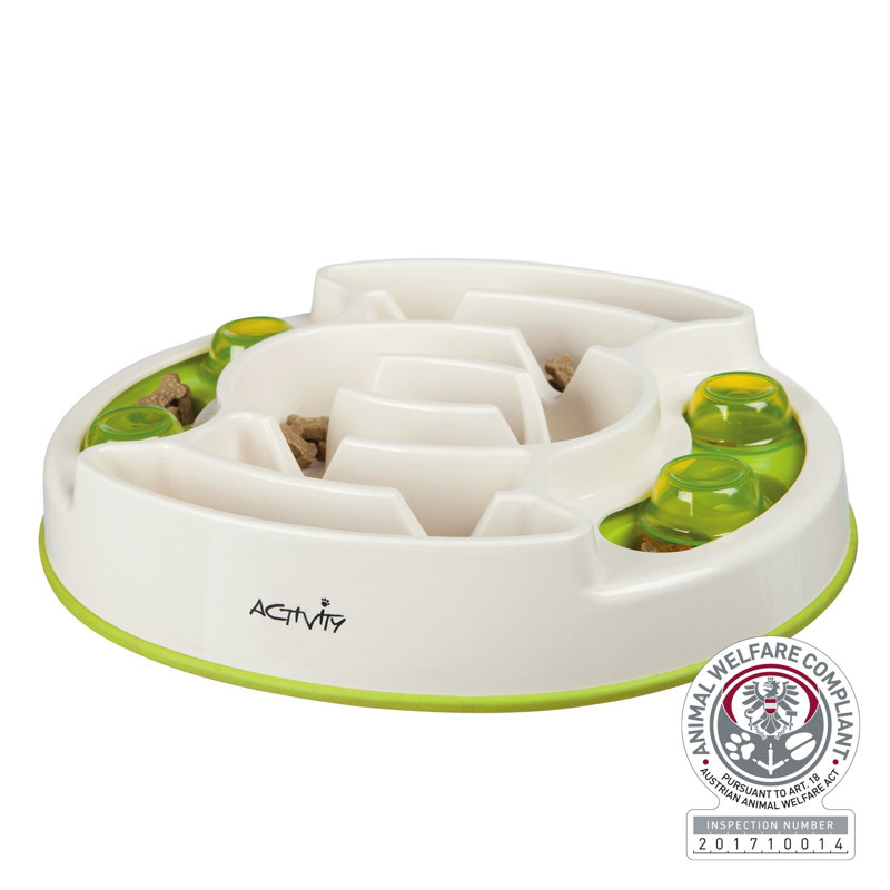 trixie slow feed dog bowl
