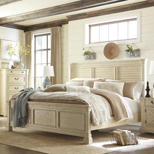 Go to store & view more images Lark Manor Alsace Traditional Wood Panel Bed