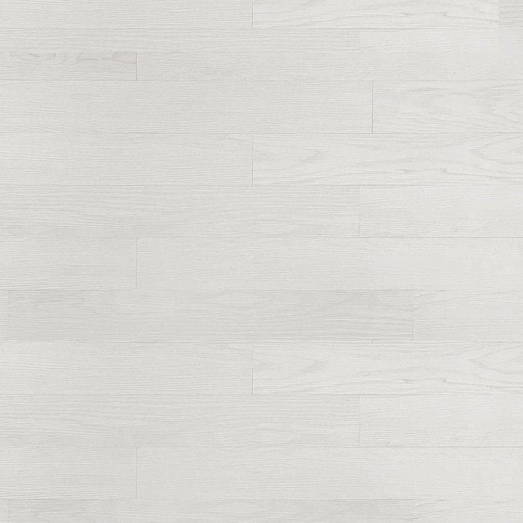 Design Is Personal 5" x 34" Peel and Stick Vinyl Wall Paneling in White