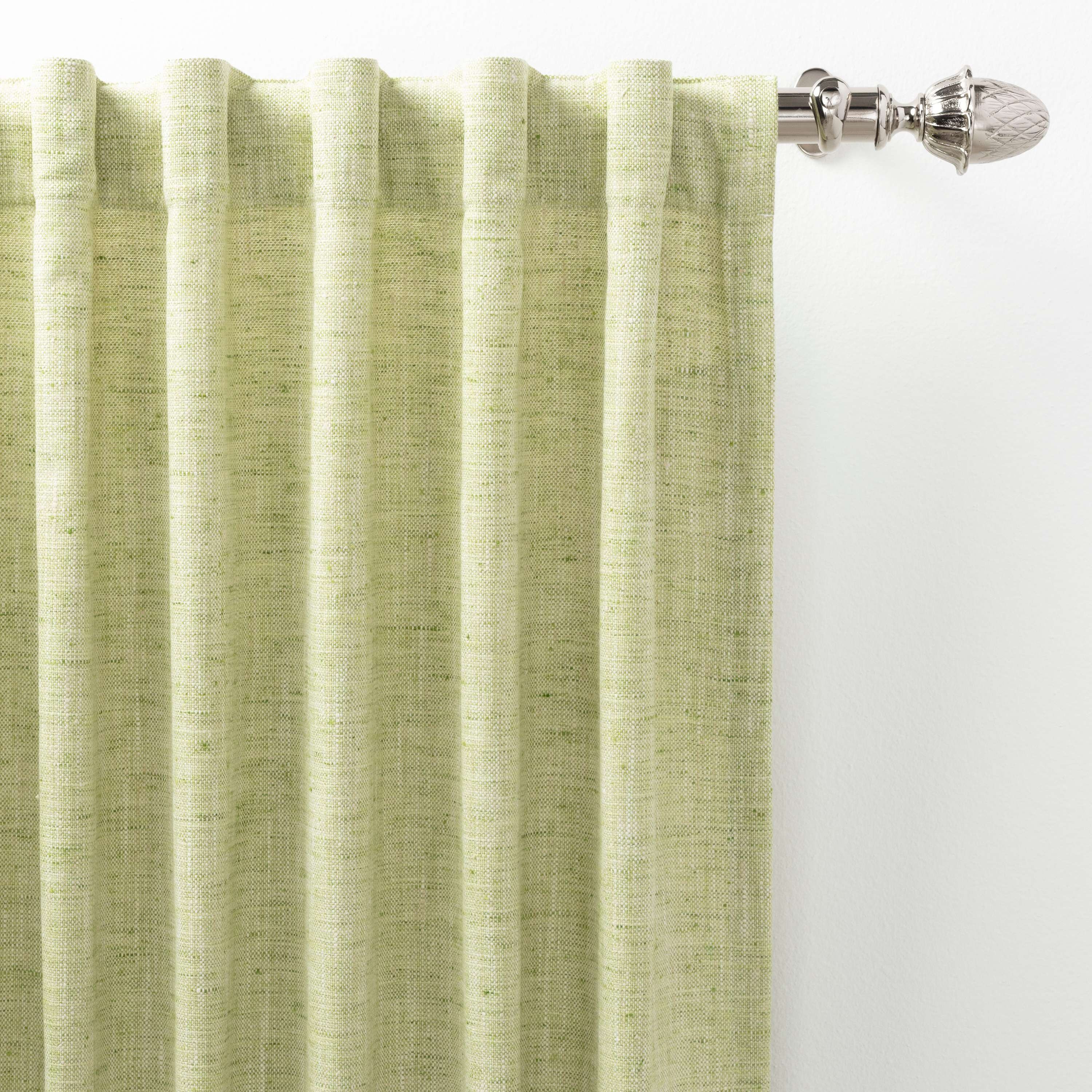 Pine Cone Hill Greylock Polyester Semi Sheer Curtain Panel Wayfair   Greylock Polyester Semi Sheer Curtain Panel 