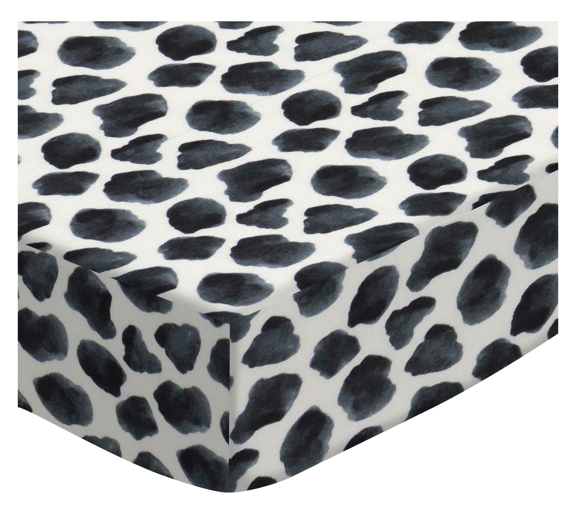 Zoomie Kids Damascus Cow Spots 3 Piece Crib Bedding Set Wayfair