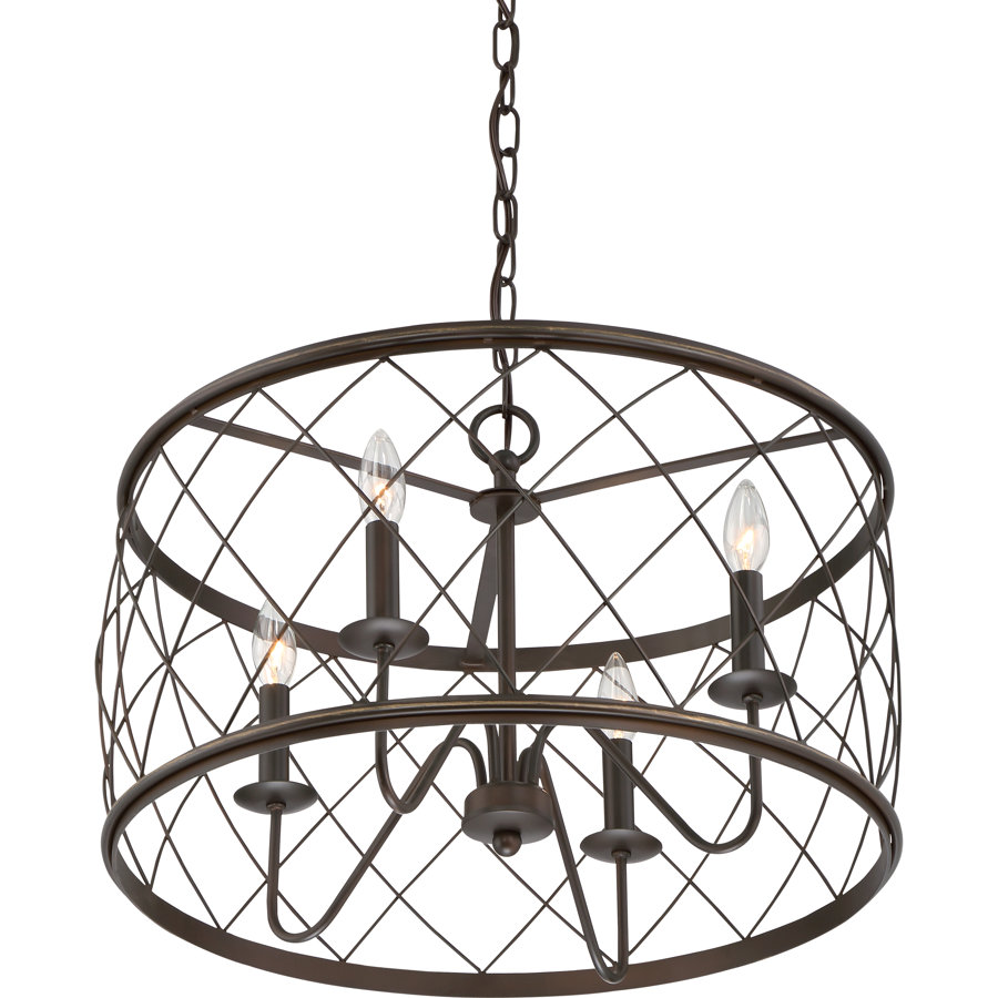 Hephzibah 4-Light Drum Pendant