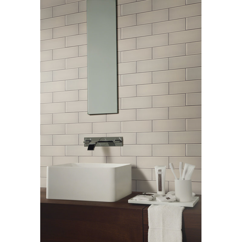 Msi Snowcap 3 X 9 Gl Subway Tile In White Wayfair Msi Snowcap 3 X 9 Gl Subway Tile In White Wayfair
