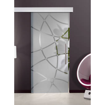 Ltl Home Products Pinecroft Glass Barn Door With Installation
