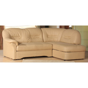 Ecksofa Bennington mit Bettfunktion von Hokku Designs