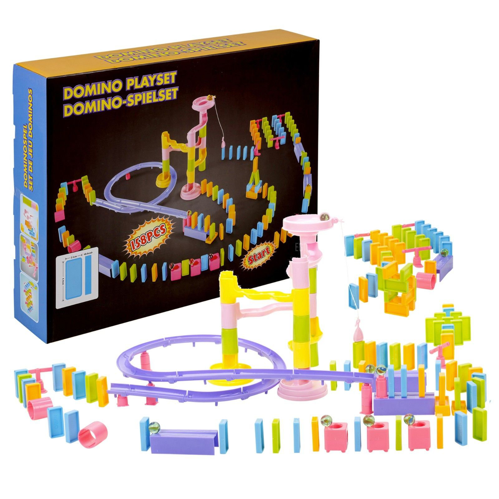 domino marble run