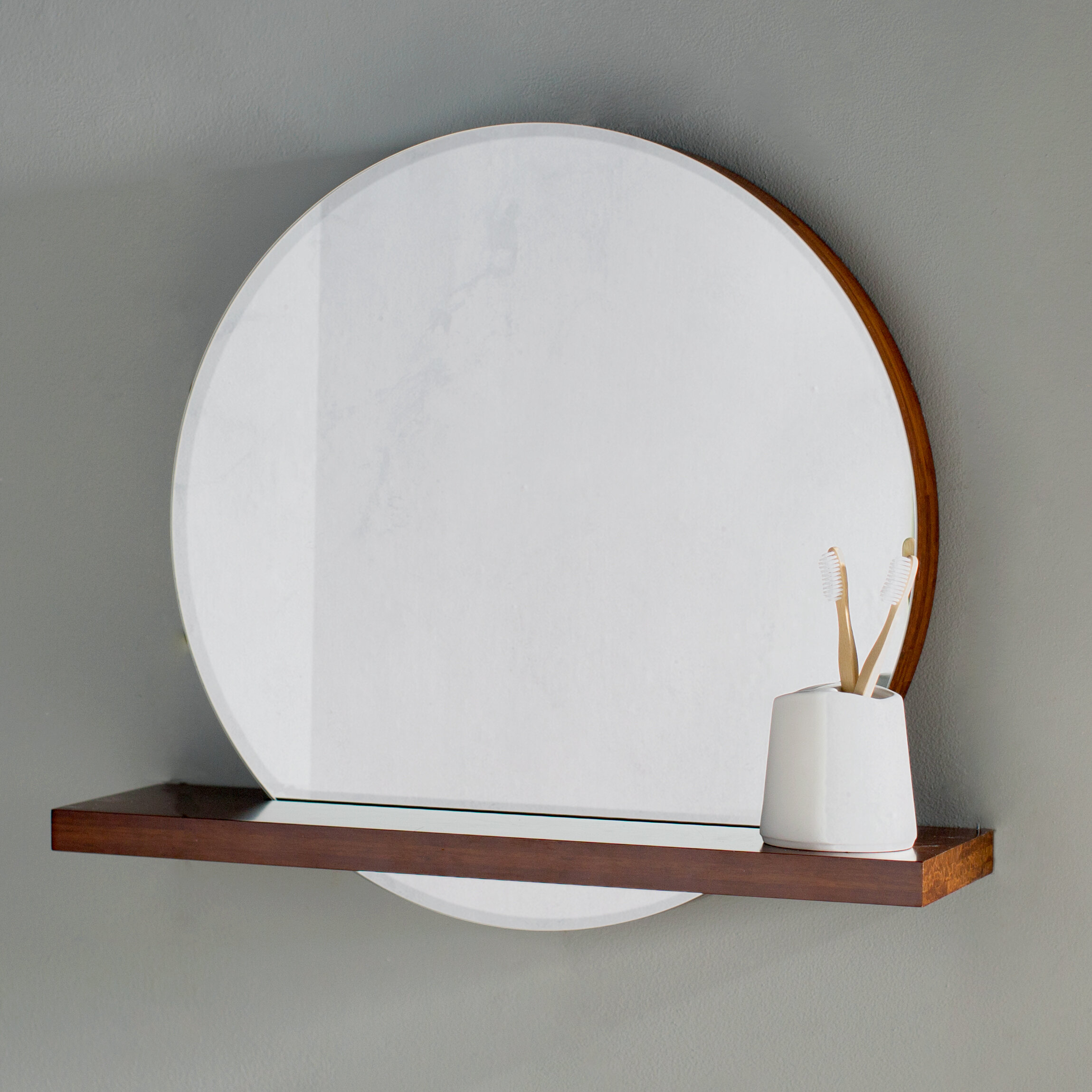 native trails solace bathroom mirror & reviews | wayfair