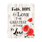 Faith Hope Love Wall Decor Wayfair