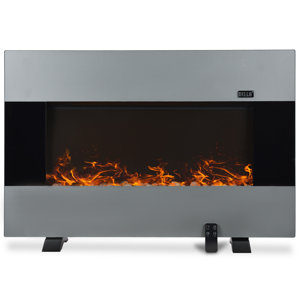 1500W Wall Mount Electric Fireplace by Della