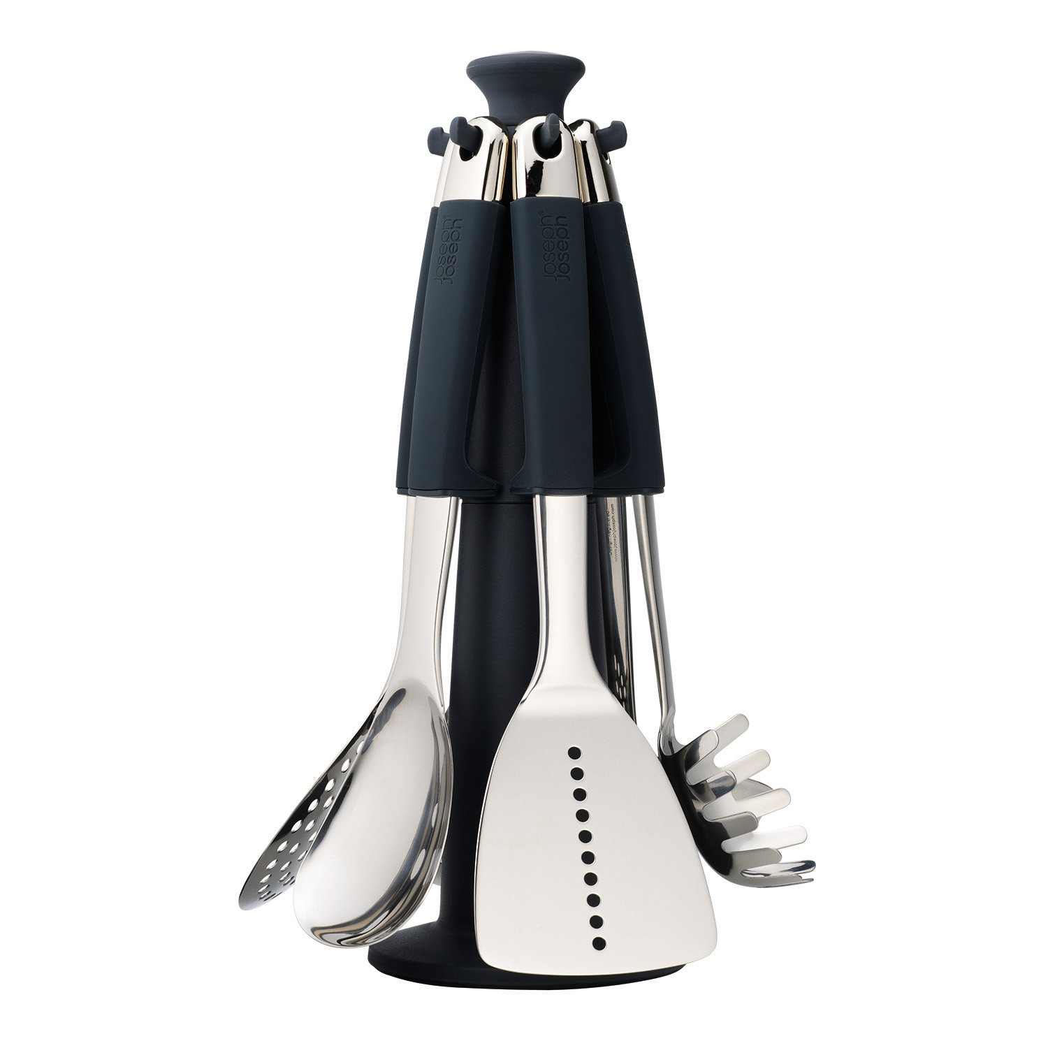 Joseph Joseph Elevate Silicone Kitchen Utensil Set Gray/Green 3-piece Joseph Joseph Elevate Silicone Kitchen Utensil Set Gray/Green 3-piece