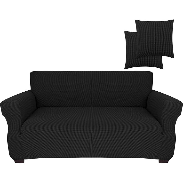 Single Seat Sofa Cover Protector Loveseat Chair Arm Couch Cover Strenth Elastic