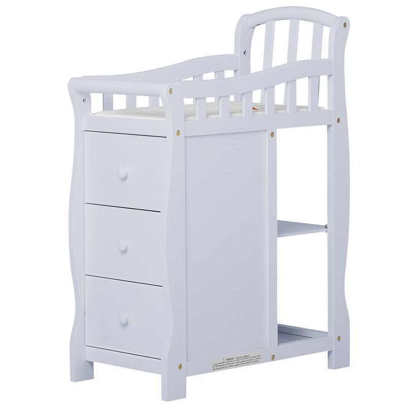 bassinet and changing table combo