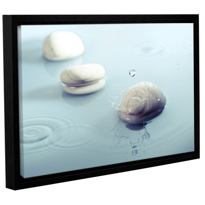 Zen Rain I by Framed Photographic Print Latitude Run Size 24 H x 36 W x 2 D
