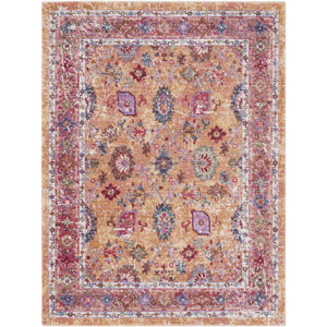 Rumi Vintage Orange/Red Area Rug