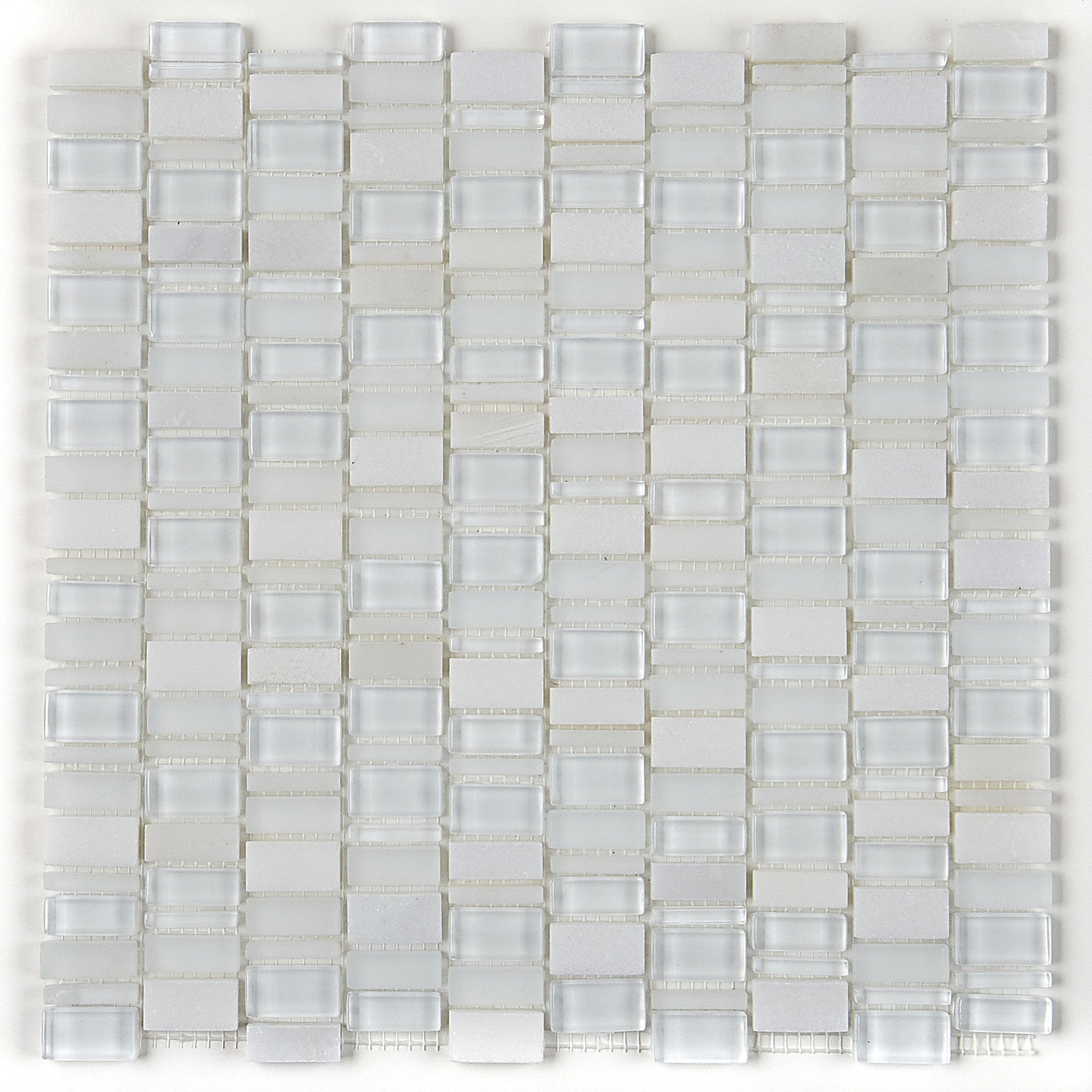 Daltile Clio Daltile 1 X 1 Glass Mosaic Tile Reviews Wayfair