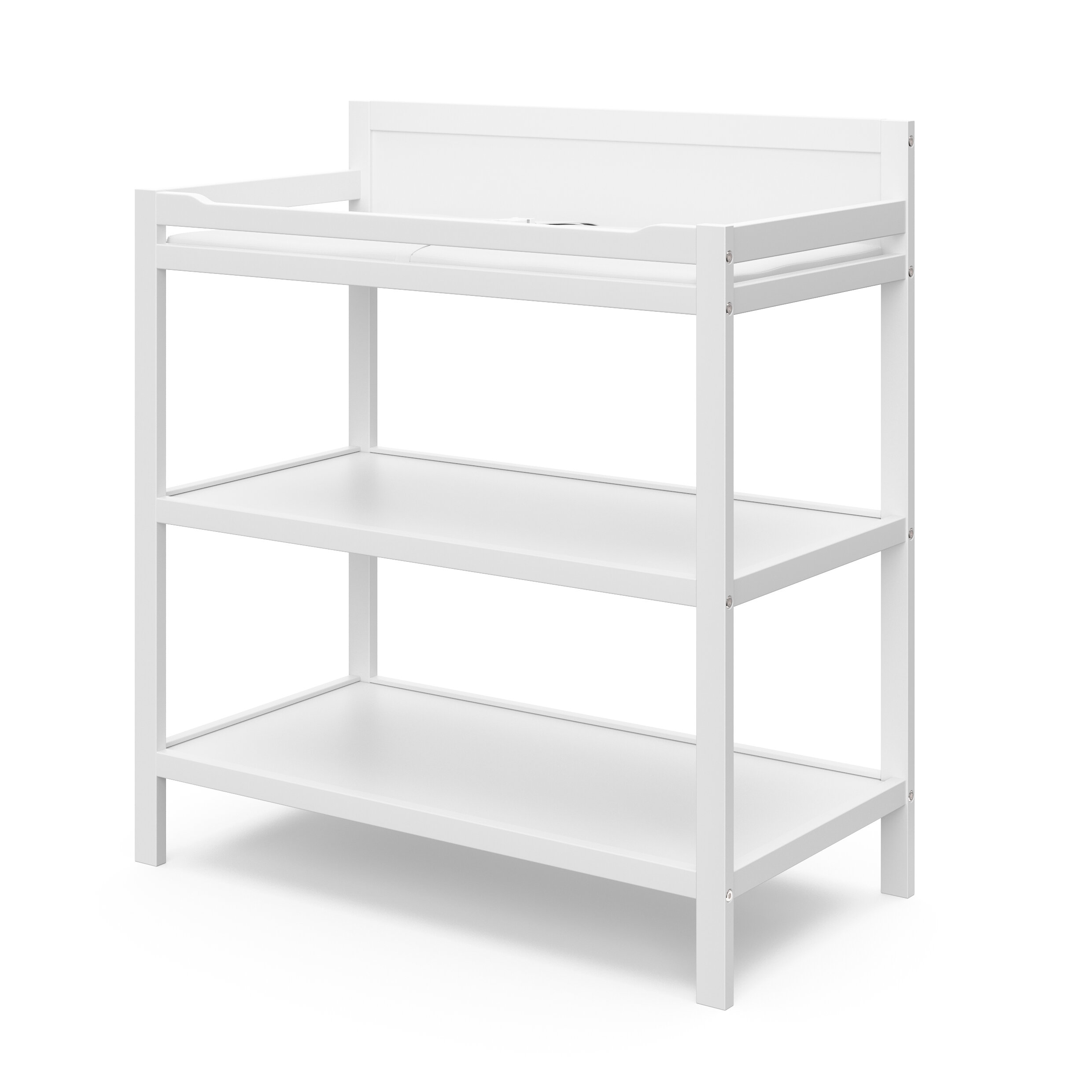 graco lauren changing table white