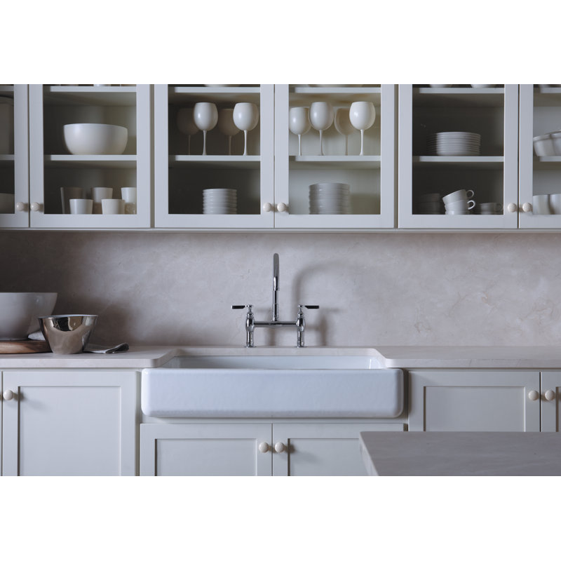 K 6488 0 95 Kohler Whitehaven Self Trimming 36 L X 22 W Undermount Kitchen Sink Reviews Wayfair
