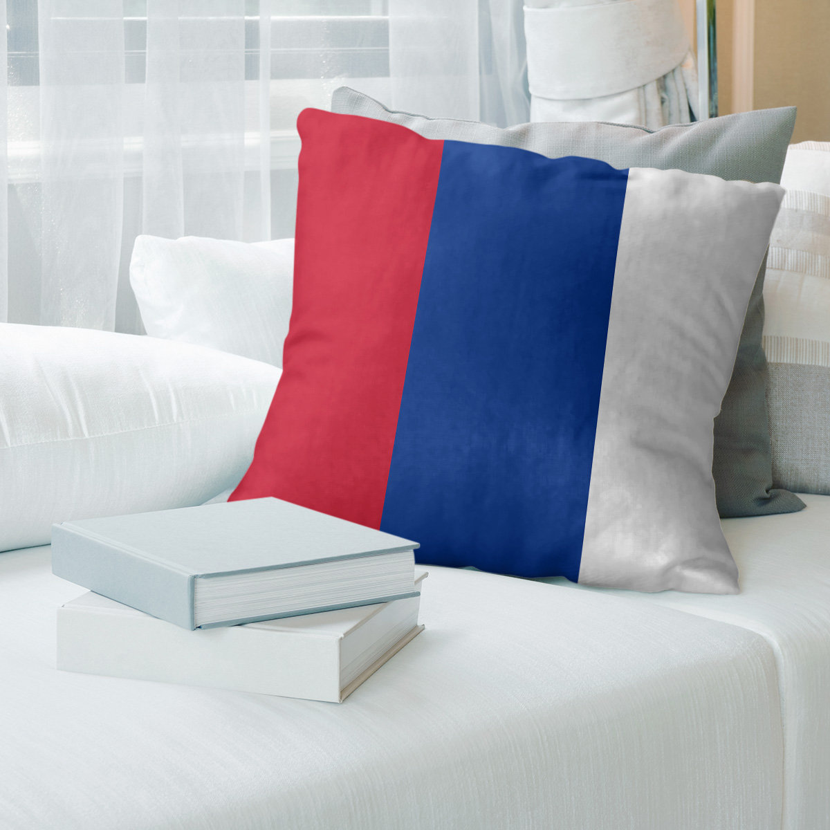 East Urban Home New England Throwback Football Euro Pillow Cover Wayfair